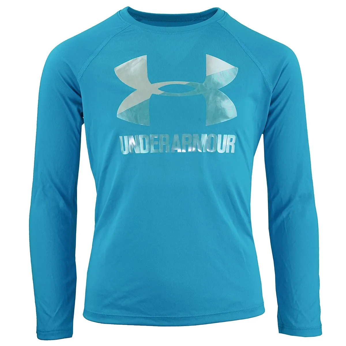 Under Armour Girls' UA Big Logo L/S T-Shirt