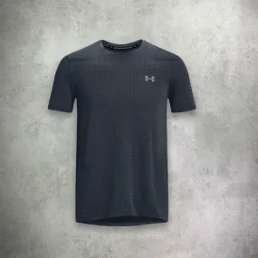 Under Armour Seamless T-Shirt Navy Blue