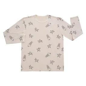 Unisex Long Sleeve Shirt Big Star & Sheepz Yellow