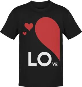 Valentines Love Adult Right T-Shirt