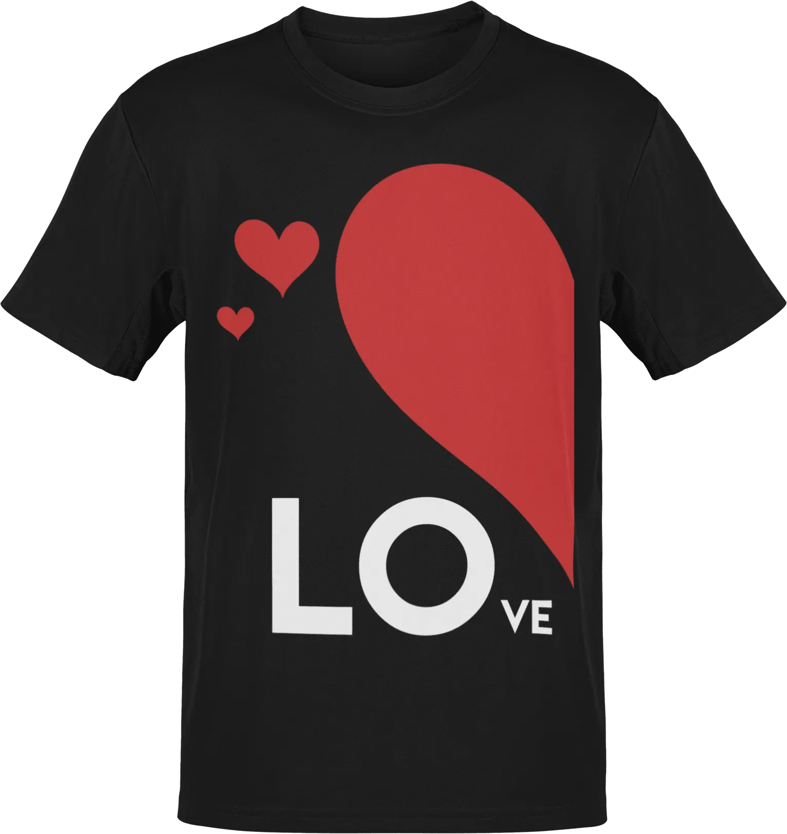 Valentines Love Adult Right T-Shirt