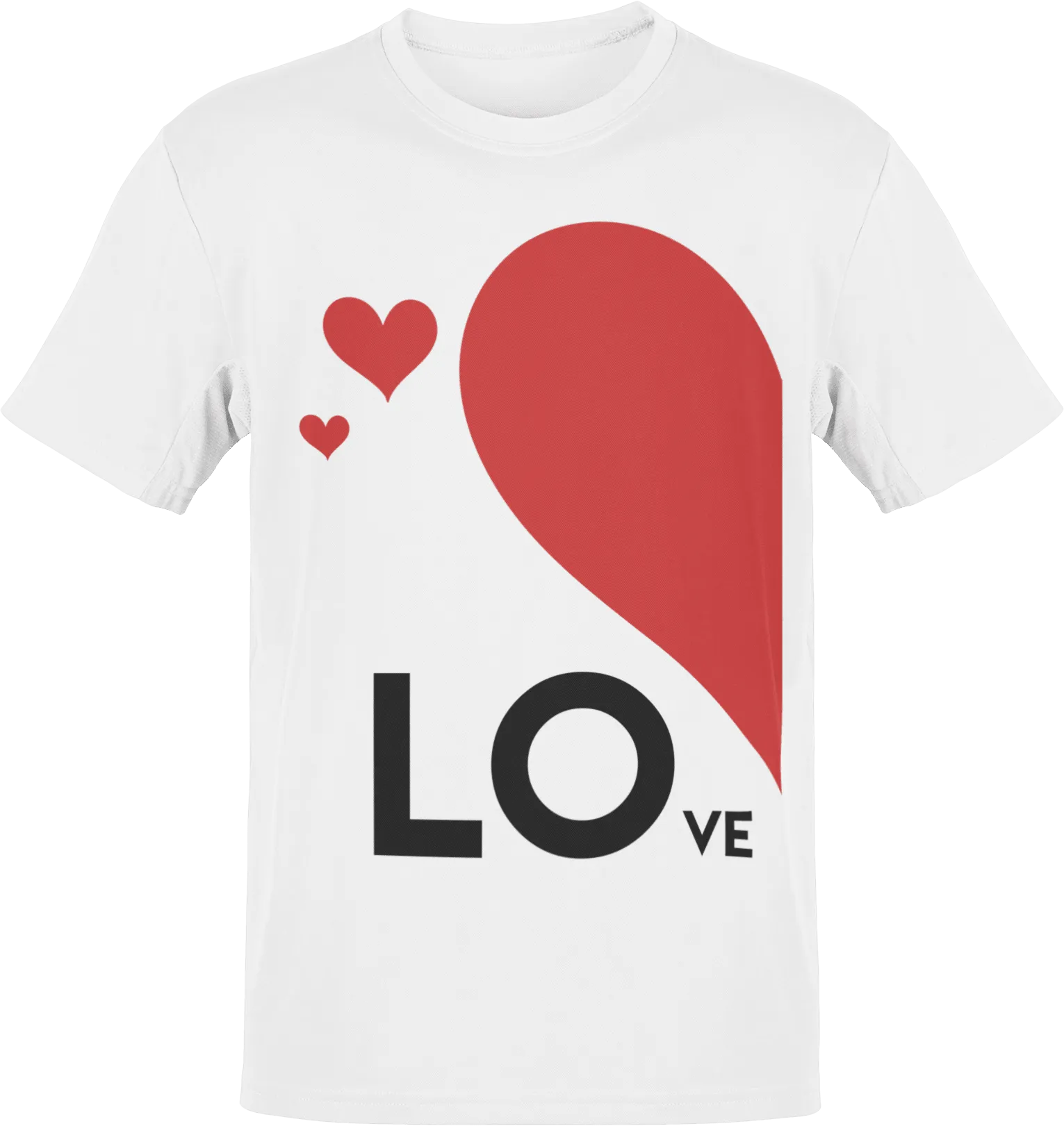 Valentines Love Adult Right T-Shirt