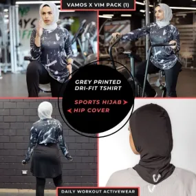 Vim Sportswear (3 piece) Hijabi Bundle Set 1 [WS]