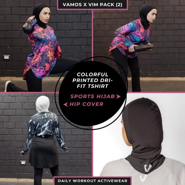 Vim Sportswear (3 piece) Hijabi Bundle Set 2 [WS]