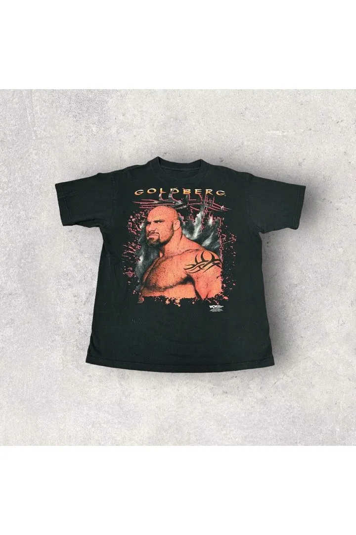 Vintage 1999 WCW Goldberg Wrestling Tee- L