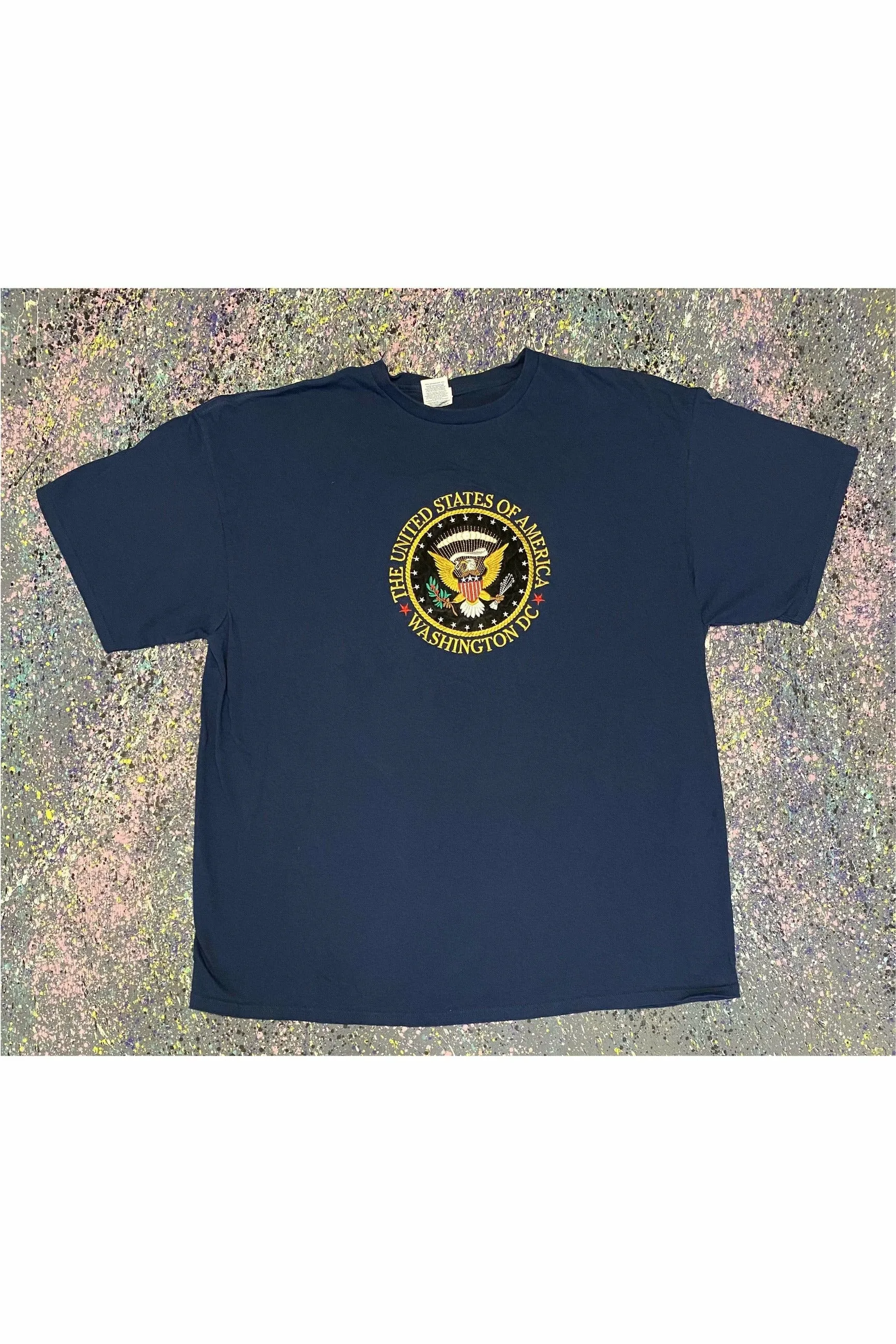 Vintage Washington D.C. Embroidered Tee- XXL