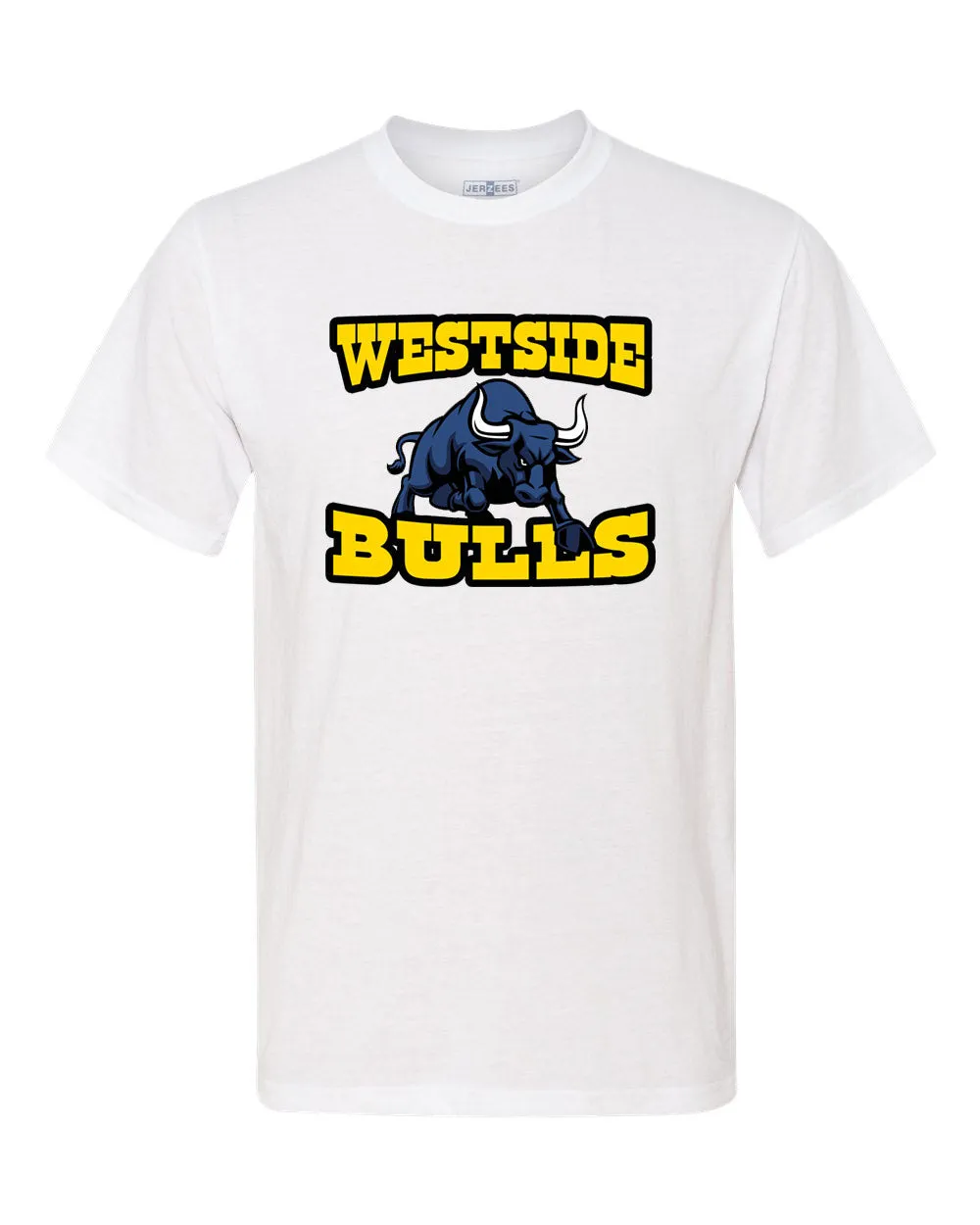 Westside 50/50 Blended T-shirt - Bull Logo