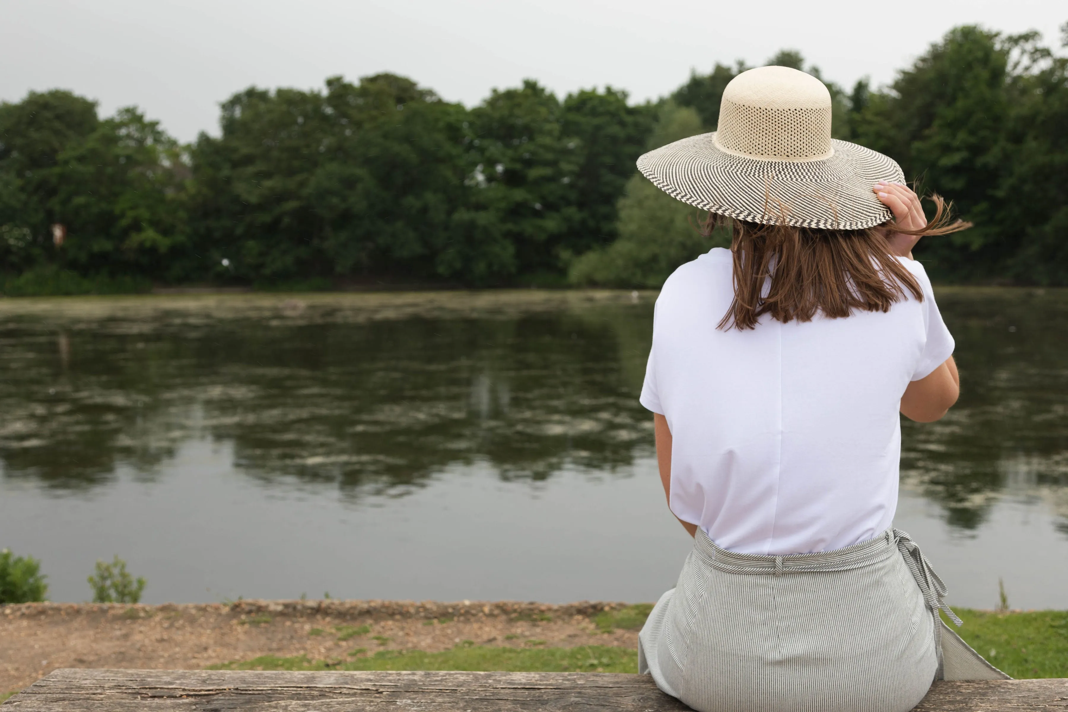 White Organic Cotton T-shirt by Onesta