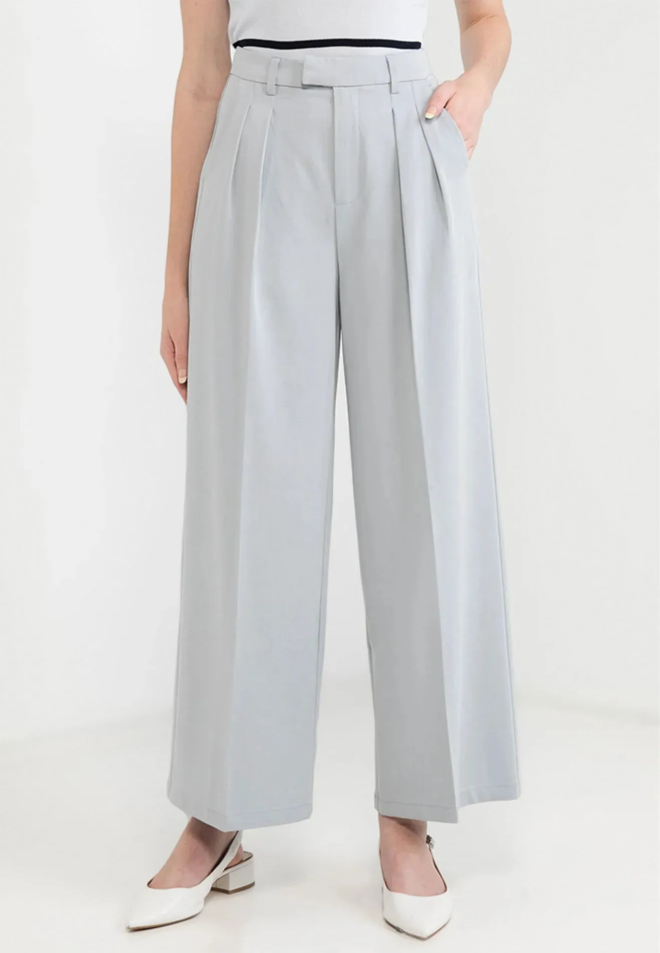 Wide Flared Pants