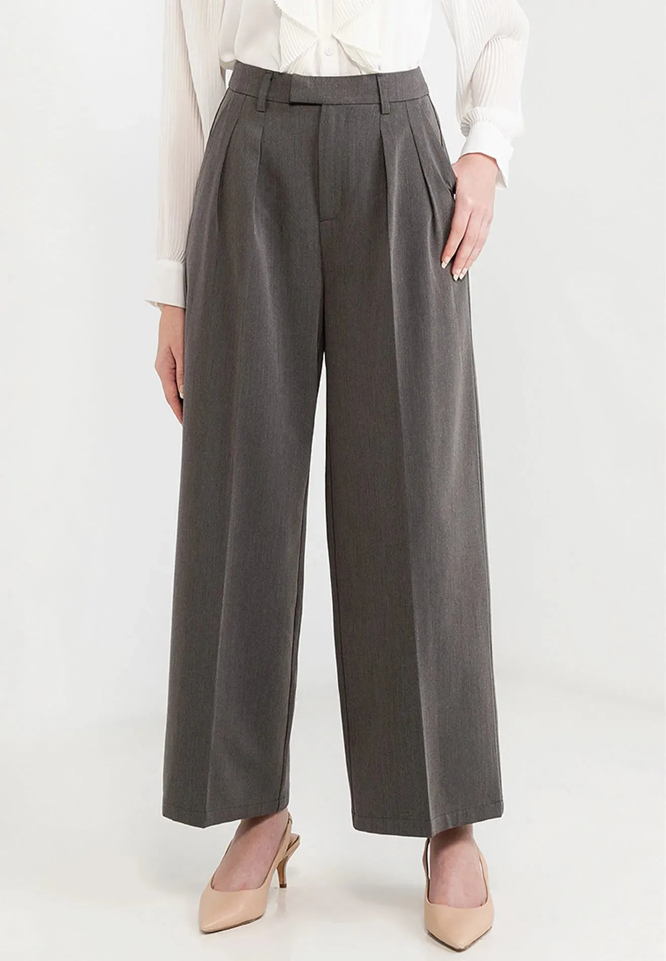 Wide Flared Pants