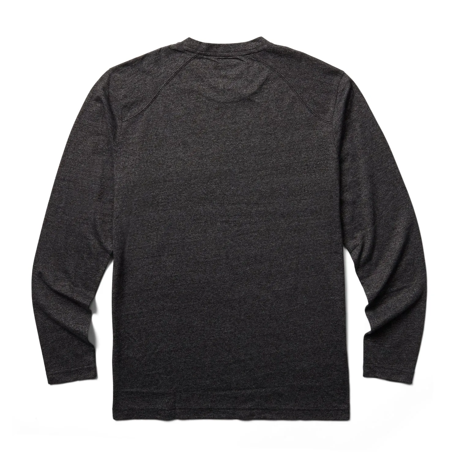 Wolverine Mens Edge Tee Charcoal Cotton Blend L/S T-Shirt