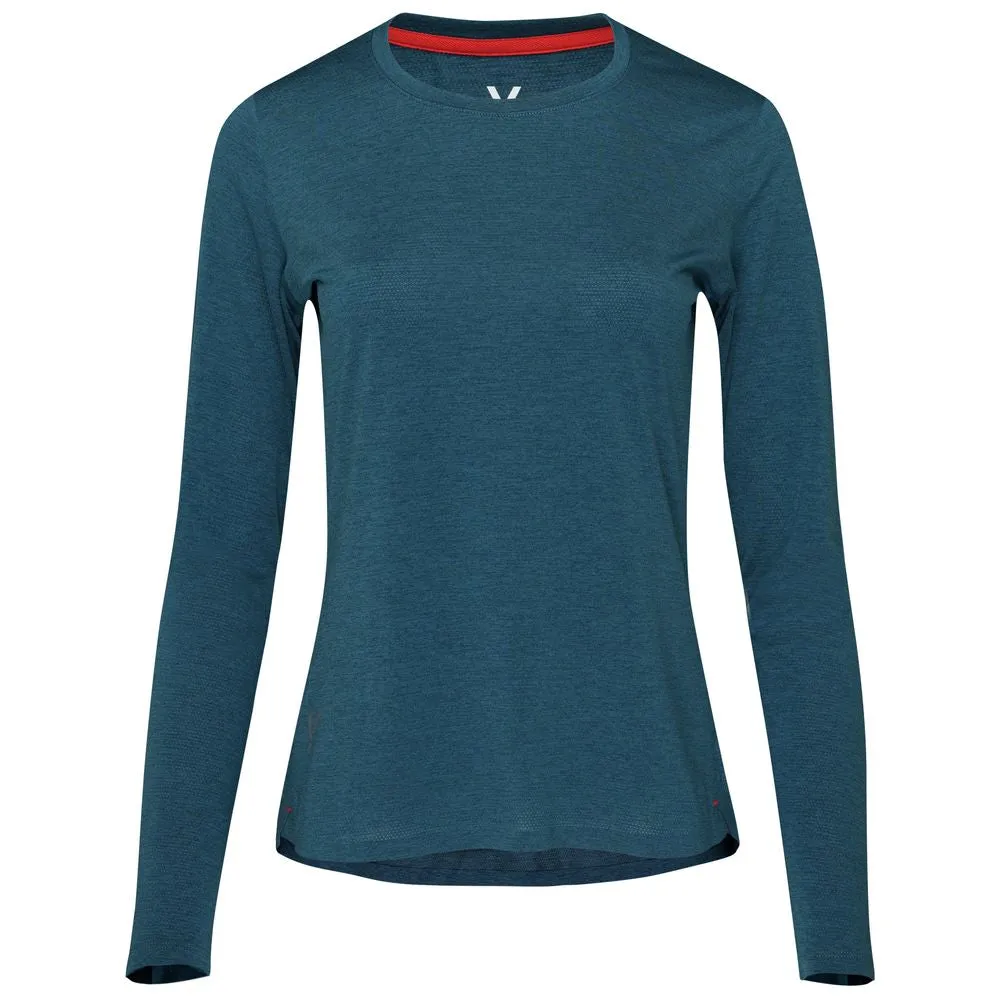 Womens Astral Long Sleeve Tech T-Shirt (Petrol)