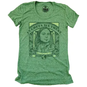 Women's In Greta We Trust T-shirt | Supports Environmental Action