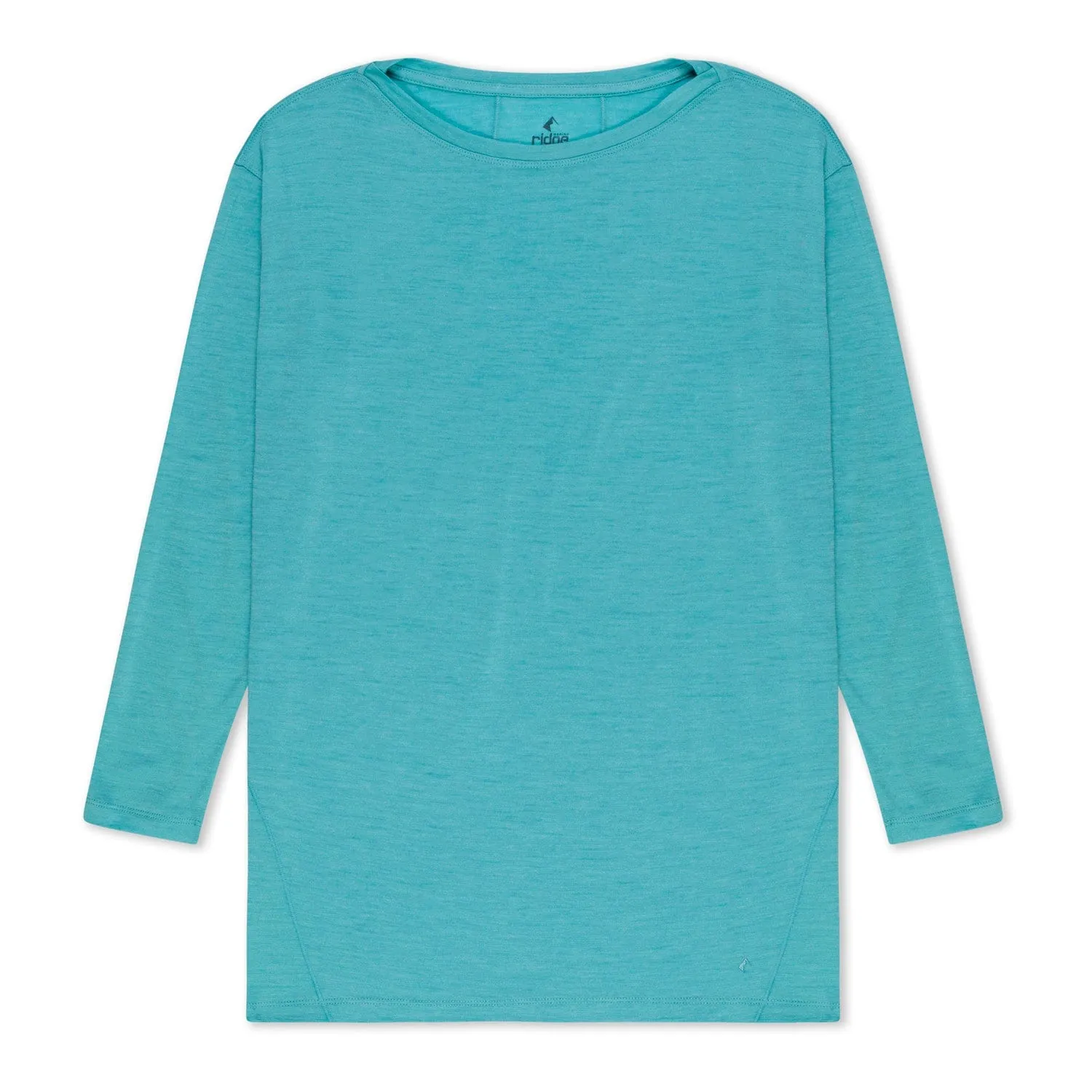 Women's Natural Merino Tencel Relaxed 3/4 Sleeve Tee