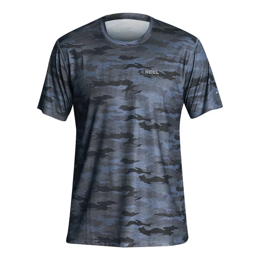 Xcel ThreadX Hawaiian Camo Short Sleeve UV Shirt - Men's