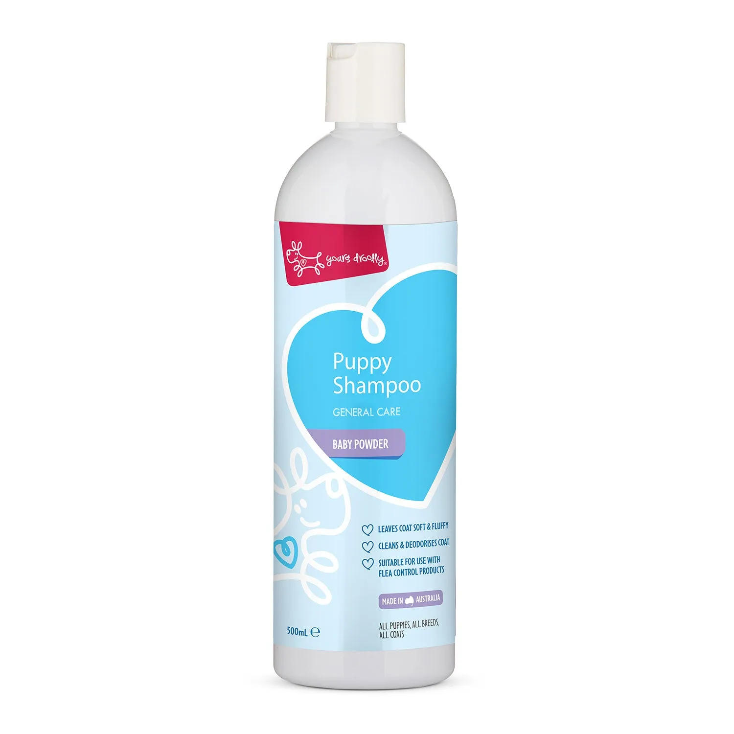 Yours Droolly Puppy Shampoo Baby Powder 500ml