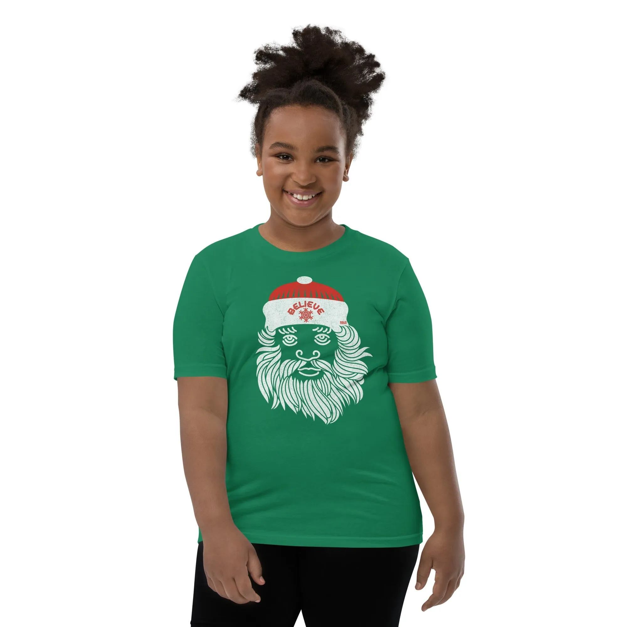 Youth Believe in Santa Extra Soft T-Shirt